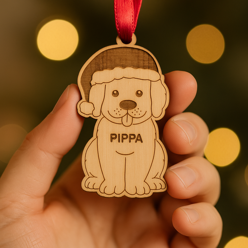 Personalised Pet Christmas Ornament
