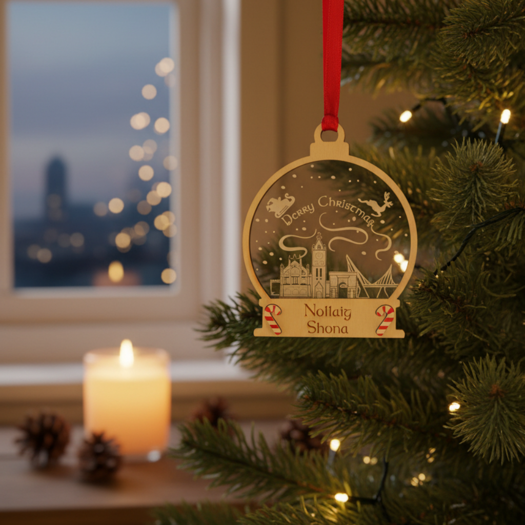 Your County/City Ornament – “Home for Christmas”