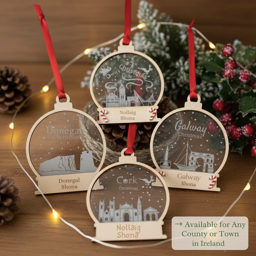 Your County/City Ornament – “Home for Christmas”