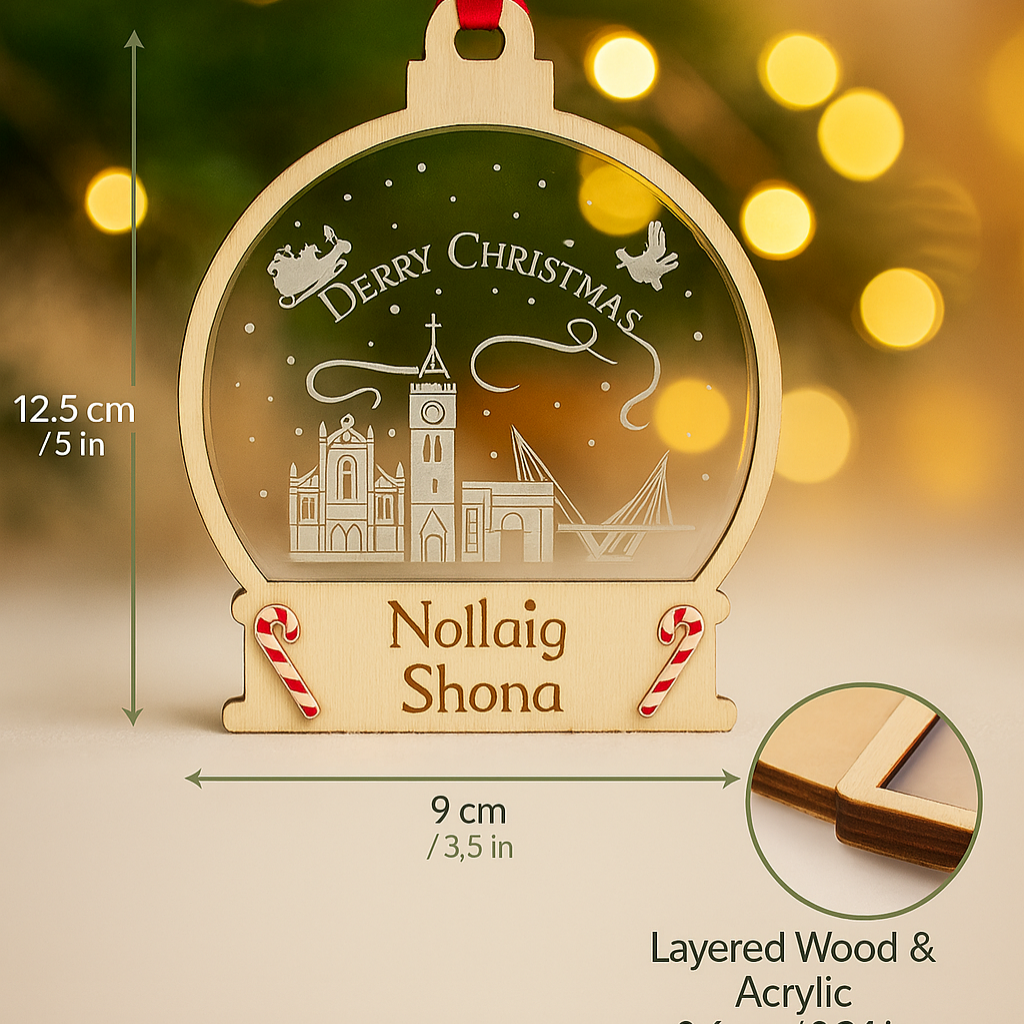 Your County/City Ornament – “Home for Christmas”