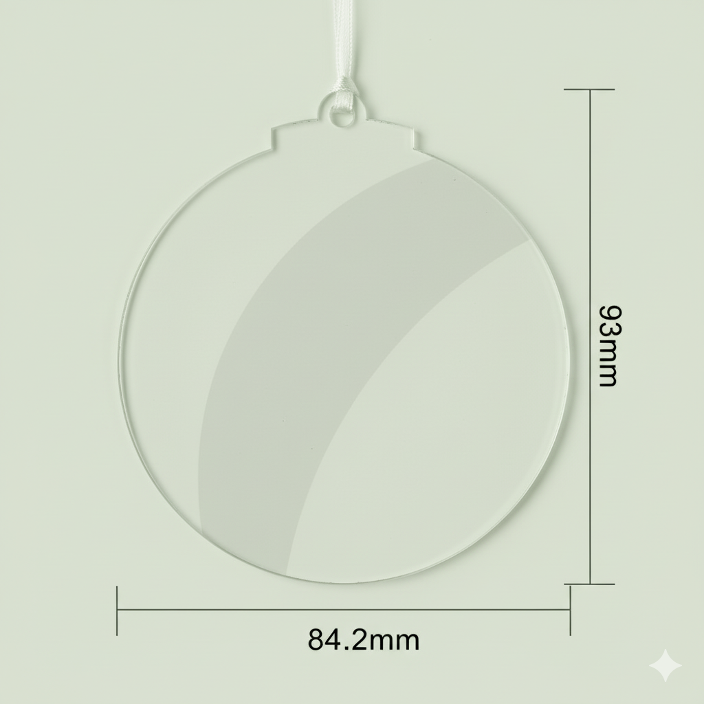 Personalisation 'Santa is watching' Christmas Bauble