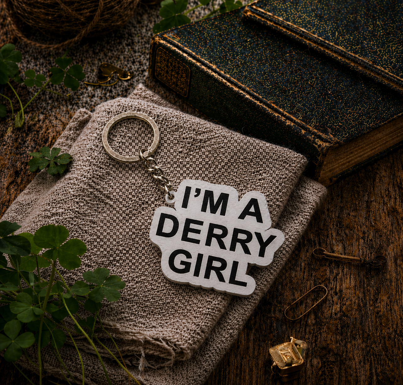 I'm A Derry Girl Keychain