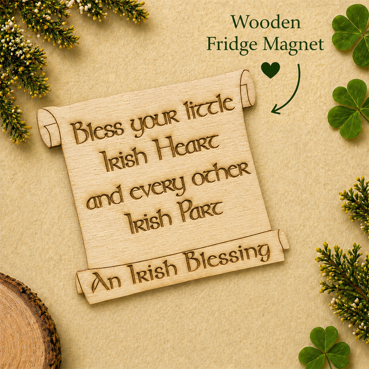 An Irish Blessing - "Bless your tittle Irish Heart.."
