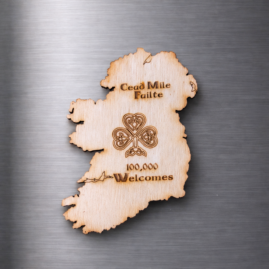 Céad Míle Fáilte Fridge Magnet.