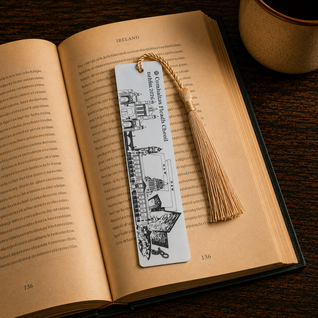 Personalised Belfast Fleadh Cheoil Bookmark