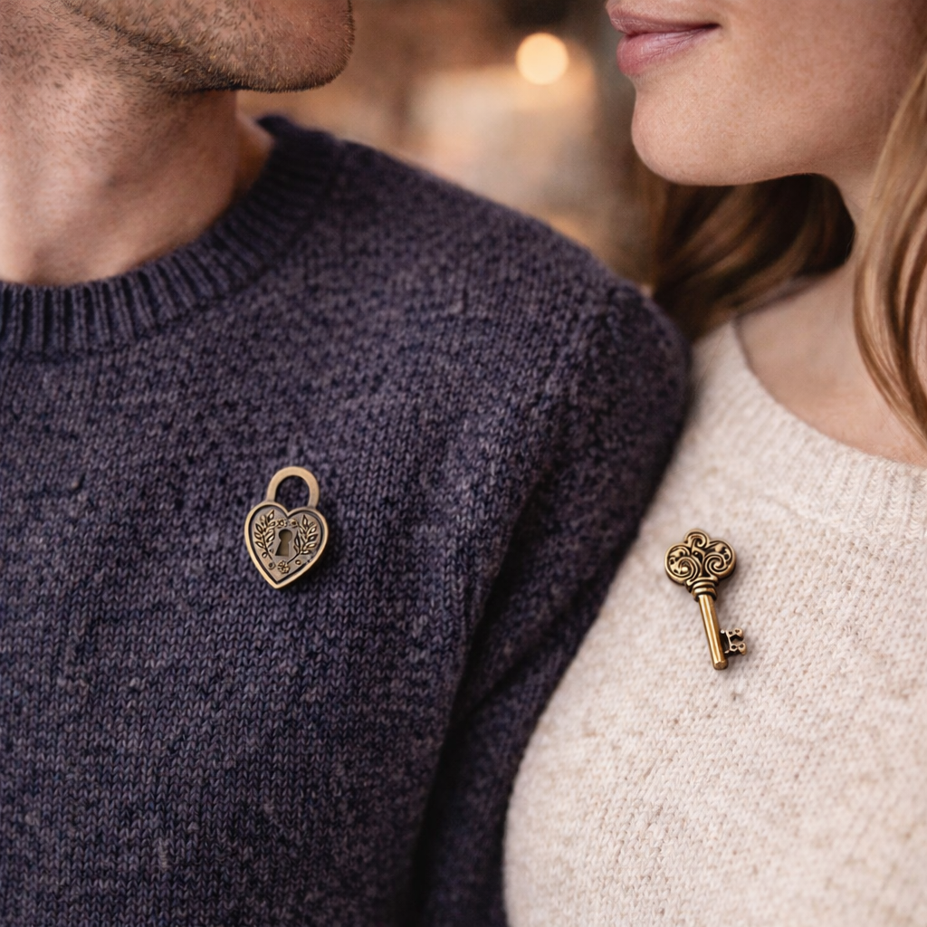 Heart Lock & Key Keepsake – Symbol of Love