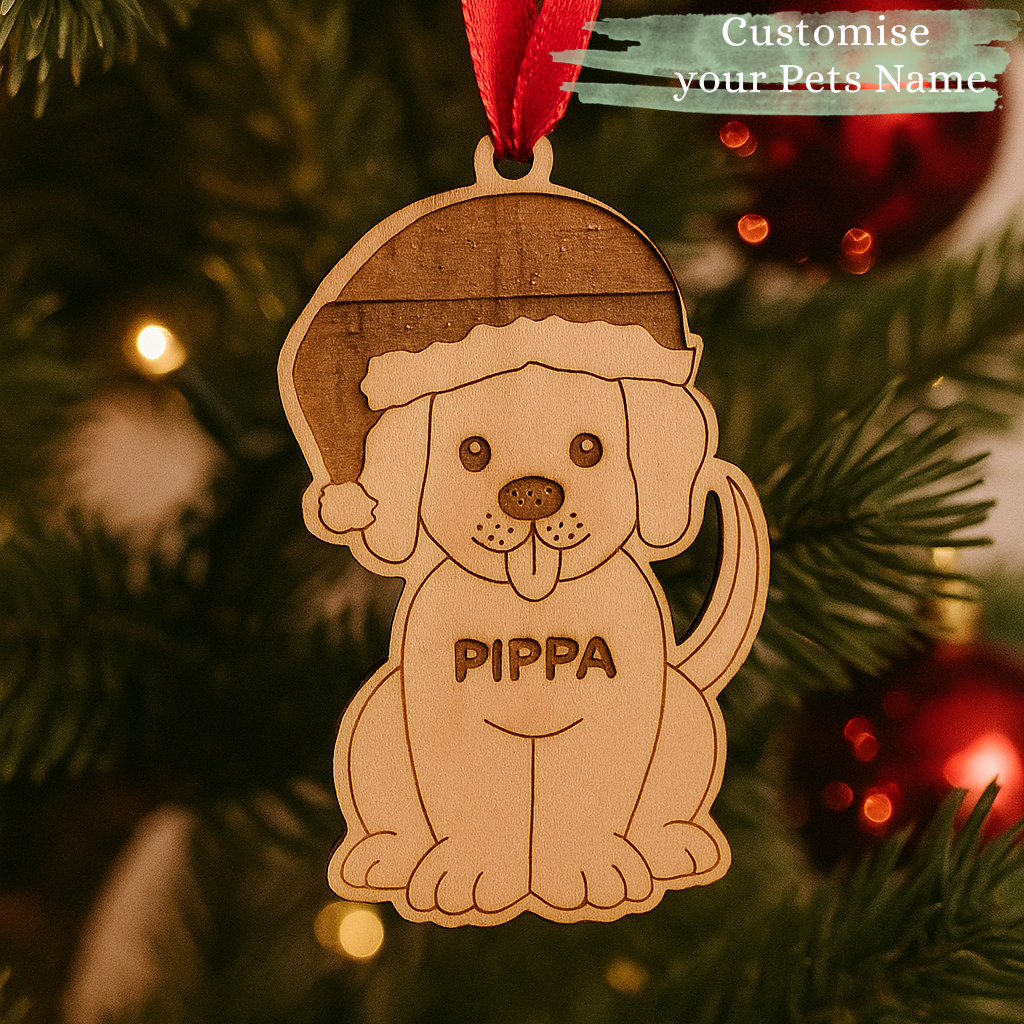 Personalised Pet Christmas Ornament