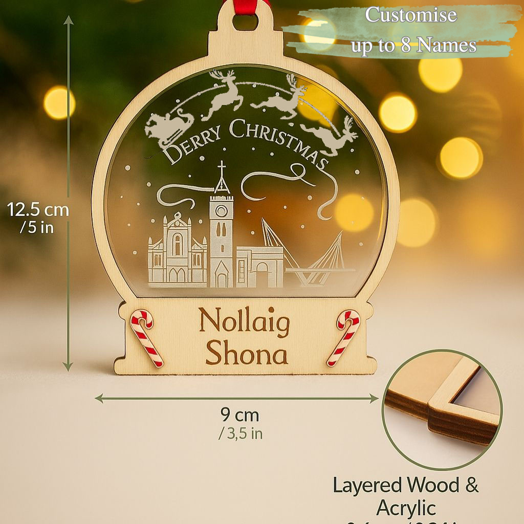 Your City Ornament – “Home for Christmas”