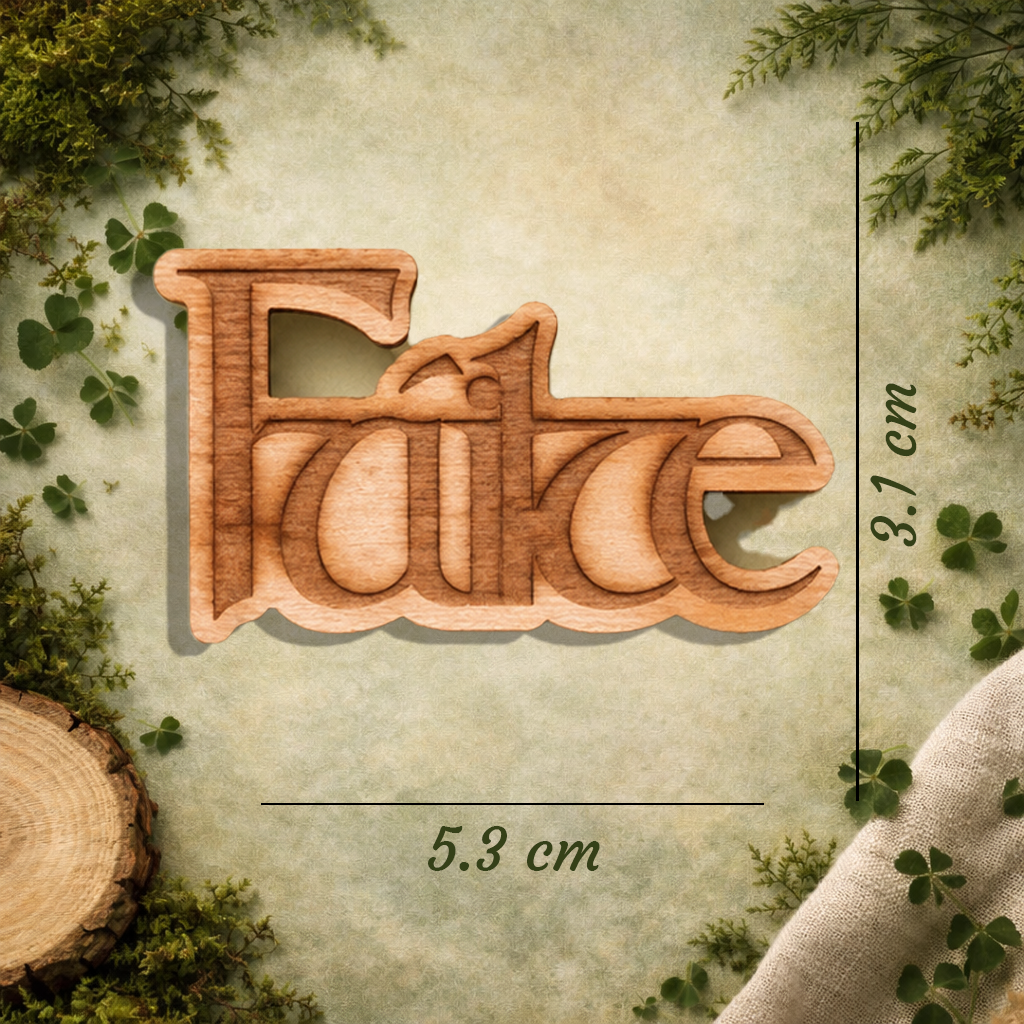 Fáilte Wooden Fridge Magnet