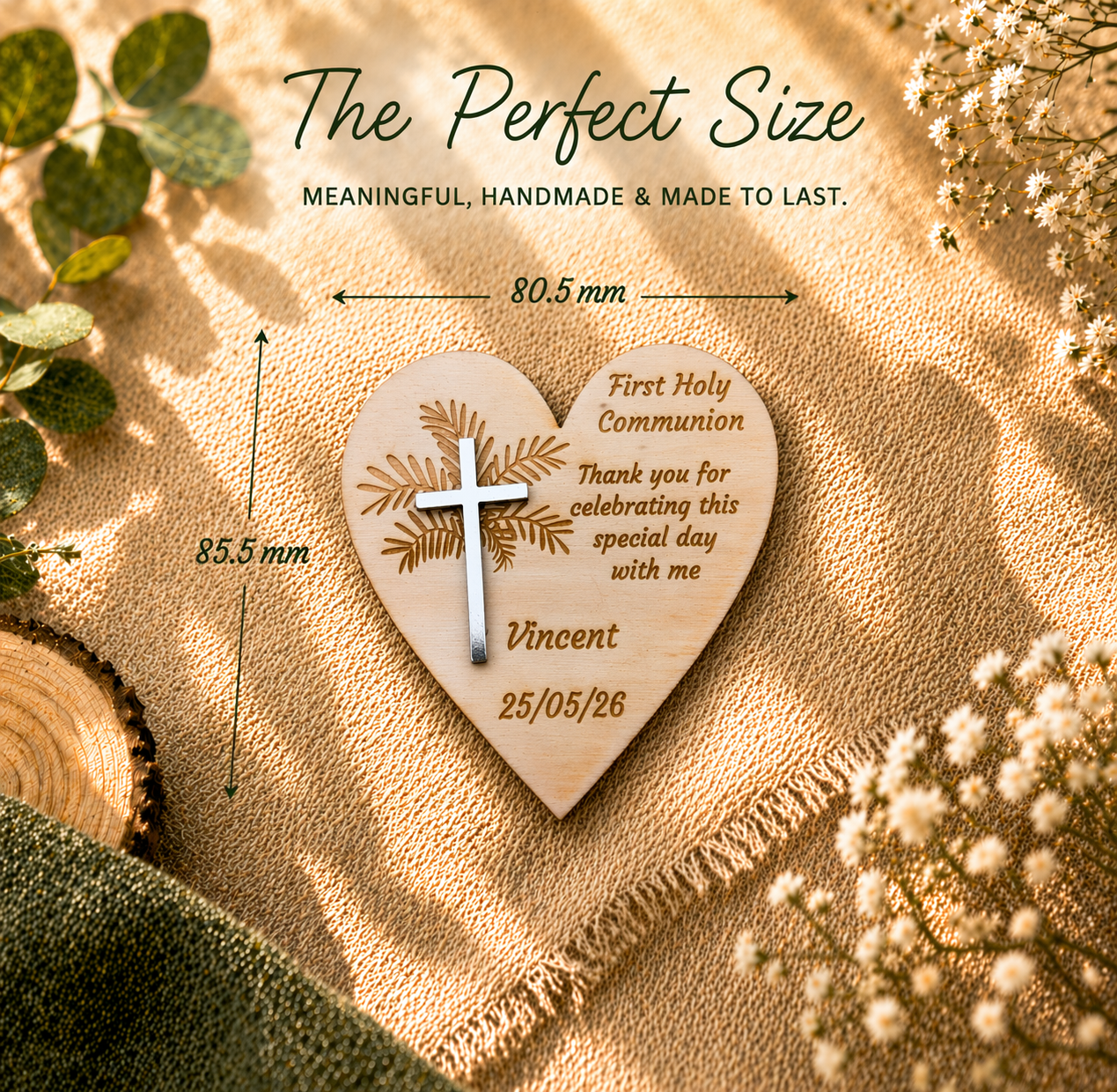 First Communion / Confirmation Fridge Magnet Keepsake