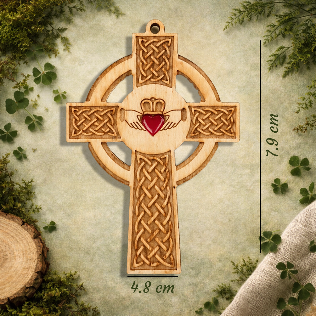 Irish Celtic Cross Fridge Magnet