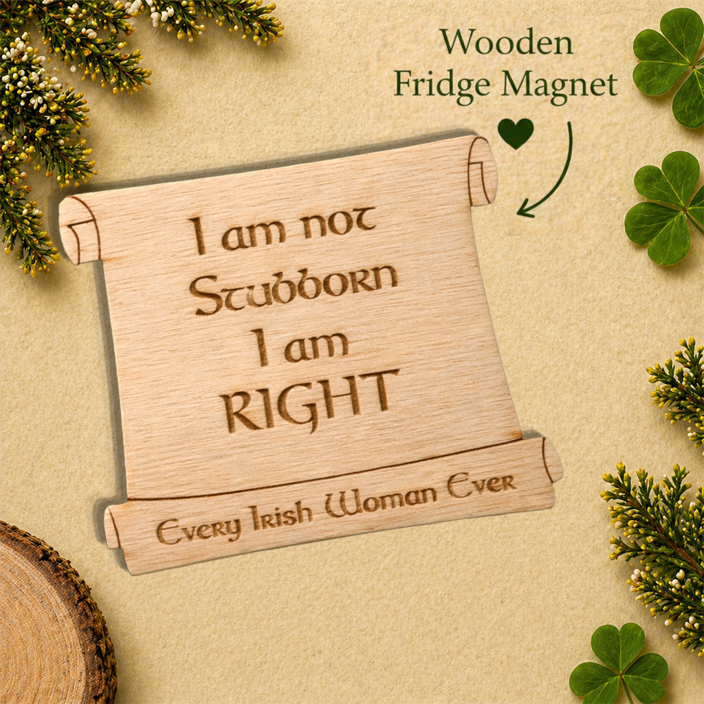 Irish Woman - "I am not Stubborn"
