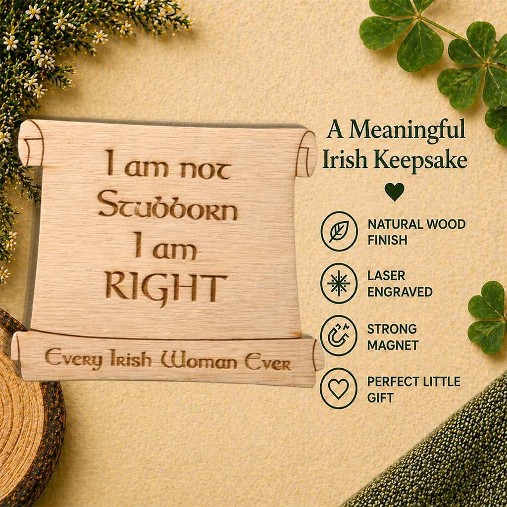 Irish Woman - "I am not Stubborn"
