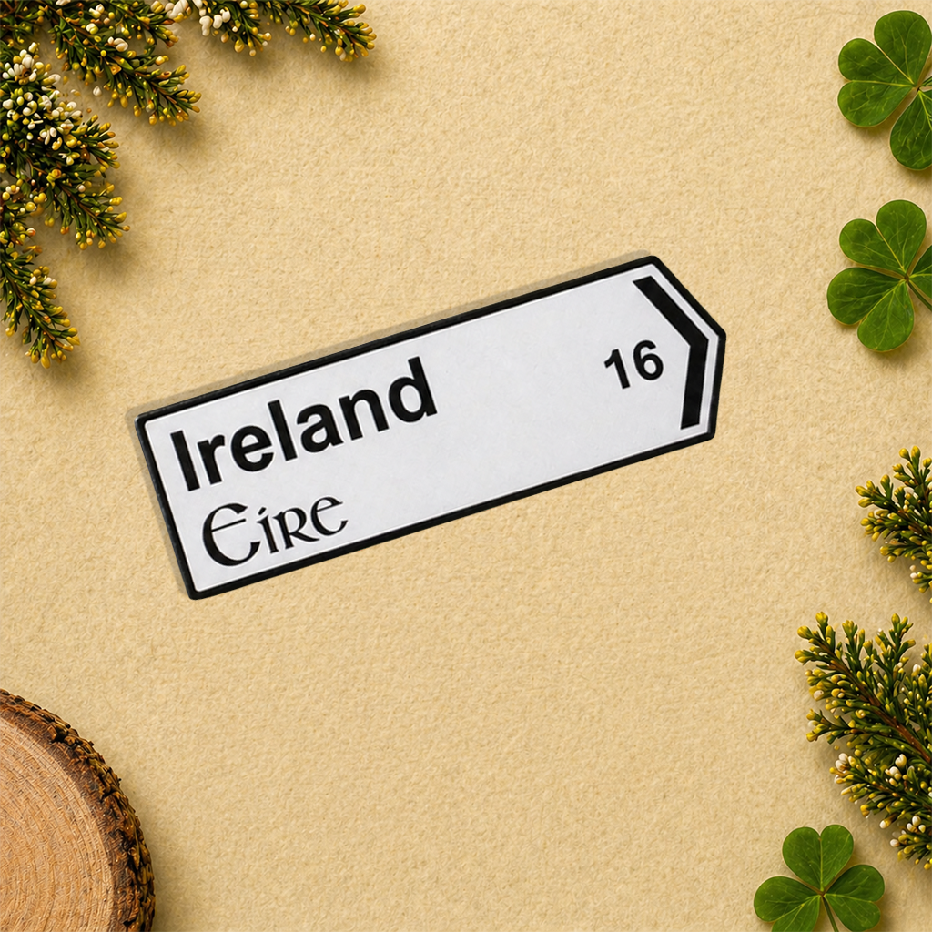 Personalised Road Sign Fridge Magnet