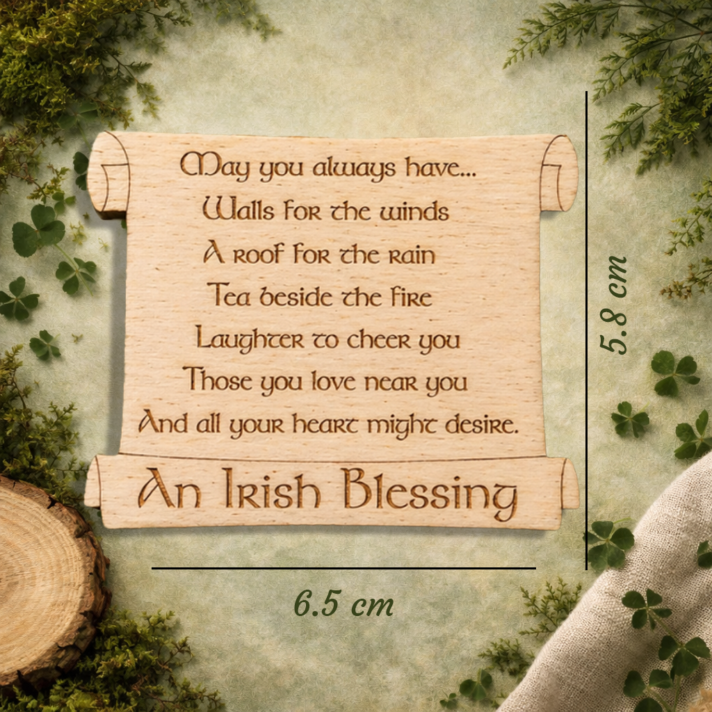 Irish Blessing Fridge Magnet-