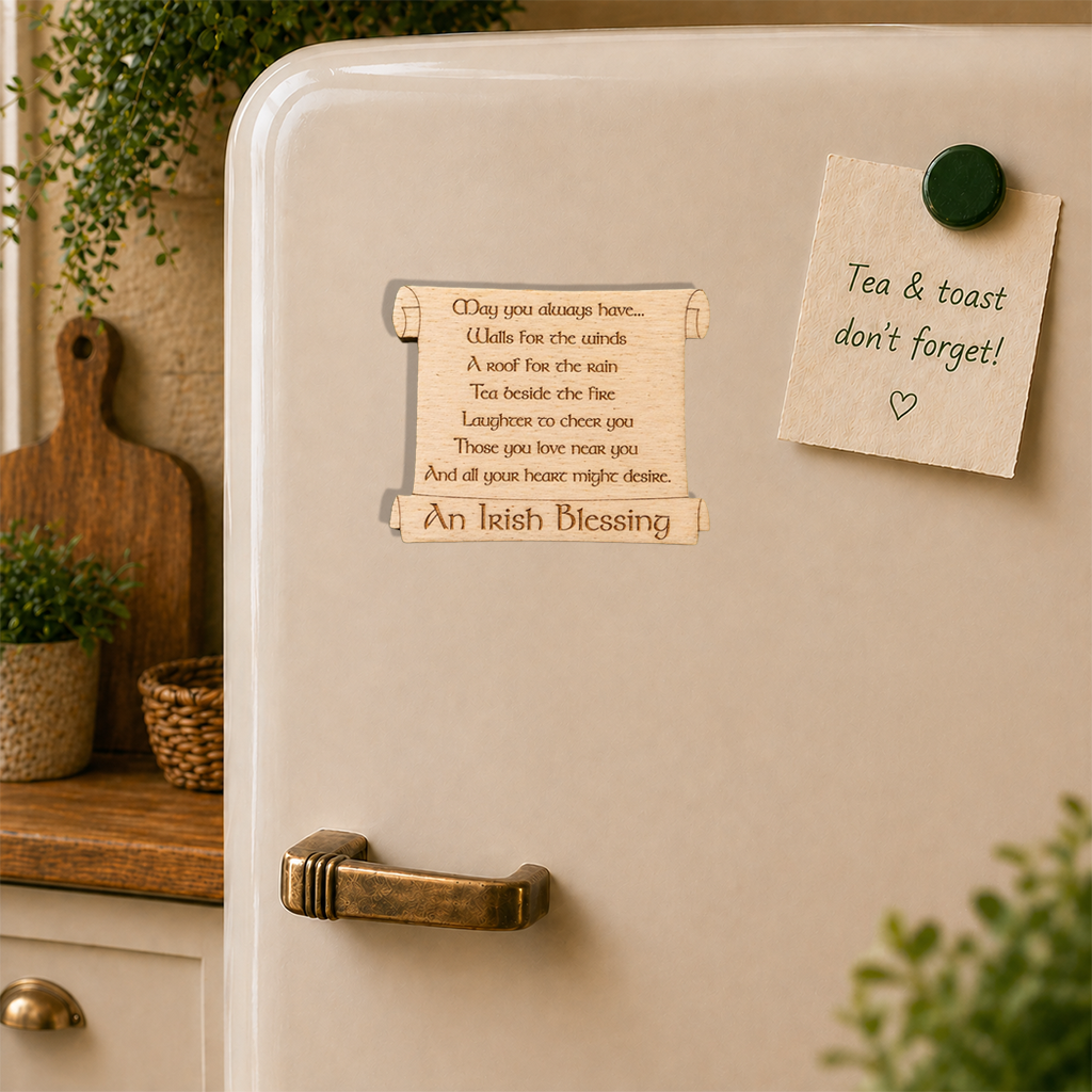 Irish Blessing Fridge Magnet-