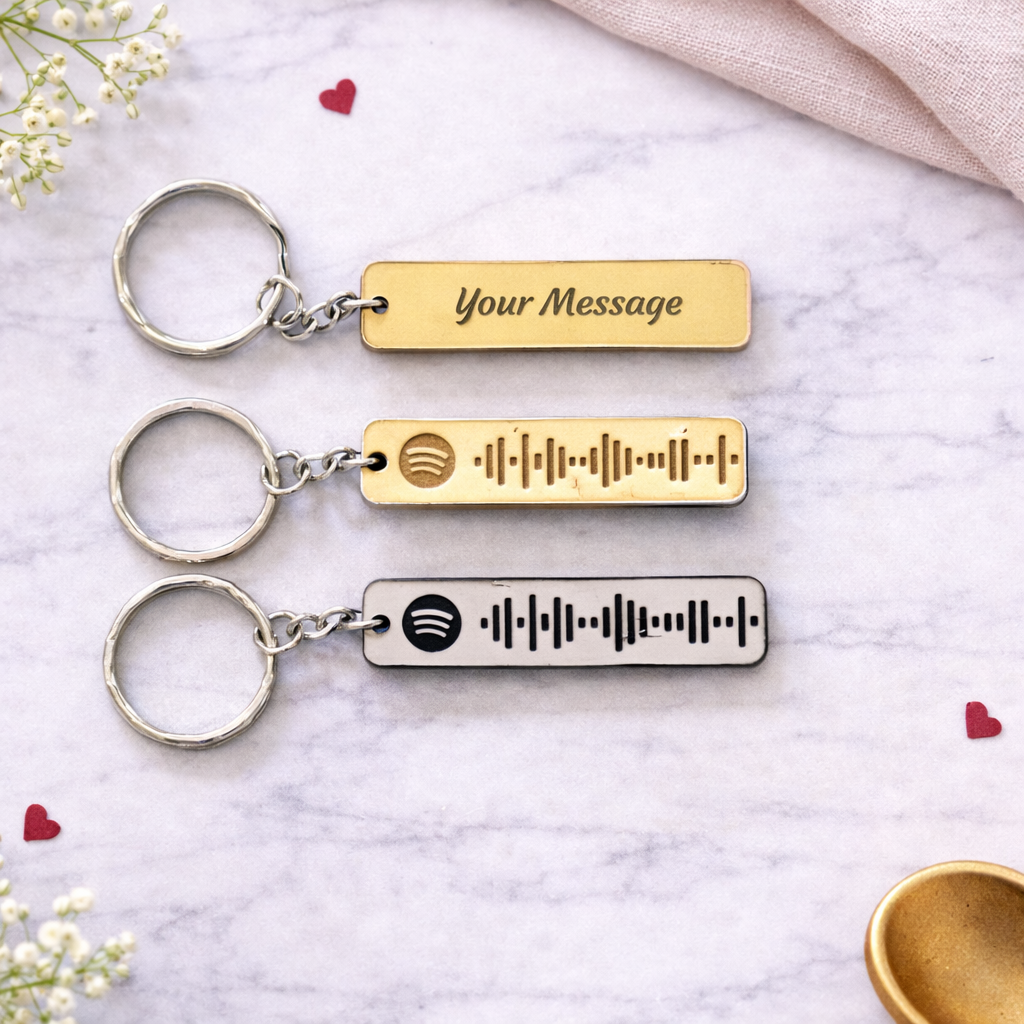 Personalised Spotify Keychain