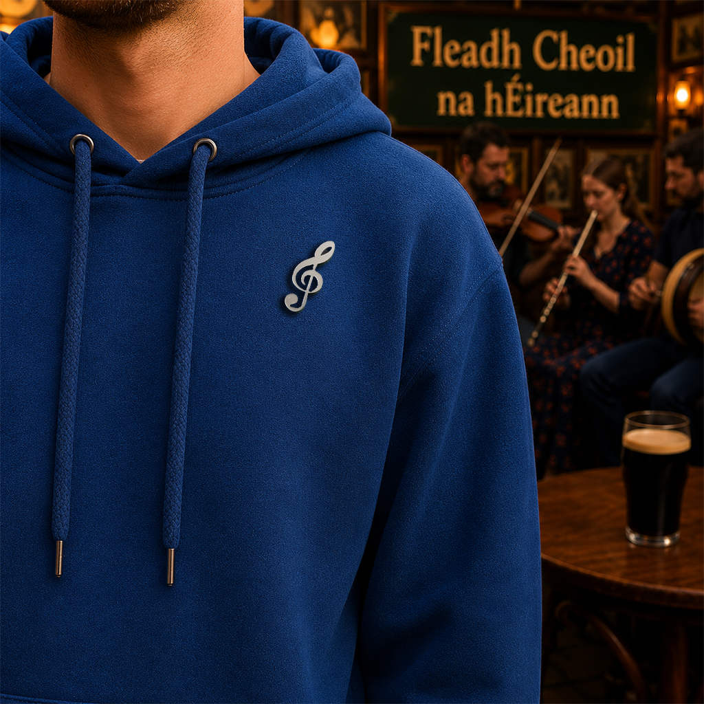 Treble Clef Lapel Pin