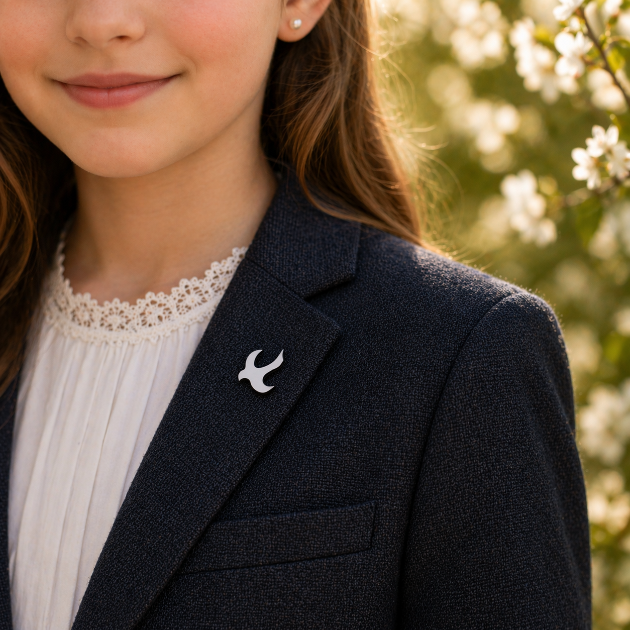 Holy Spirit Dove Pin