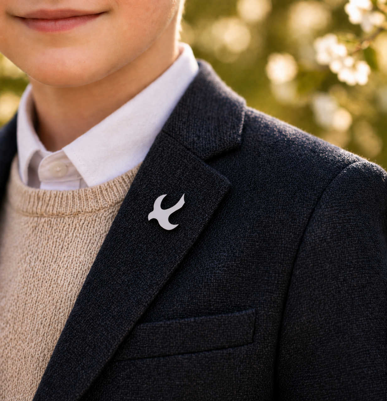 Holy Spirit Dove Pin