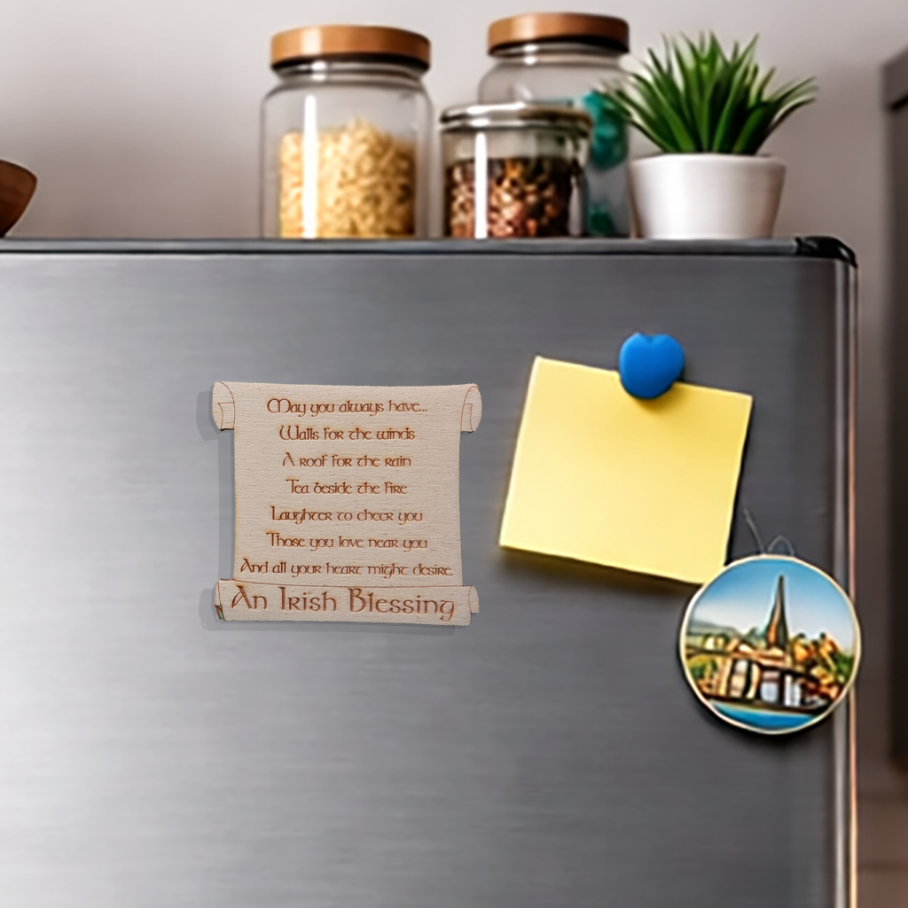 Irish Blessing Fridge Magnet-