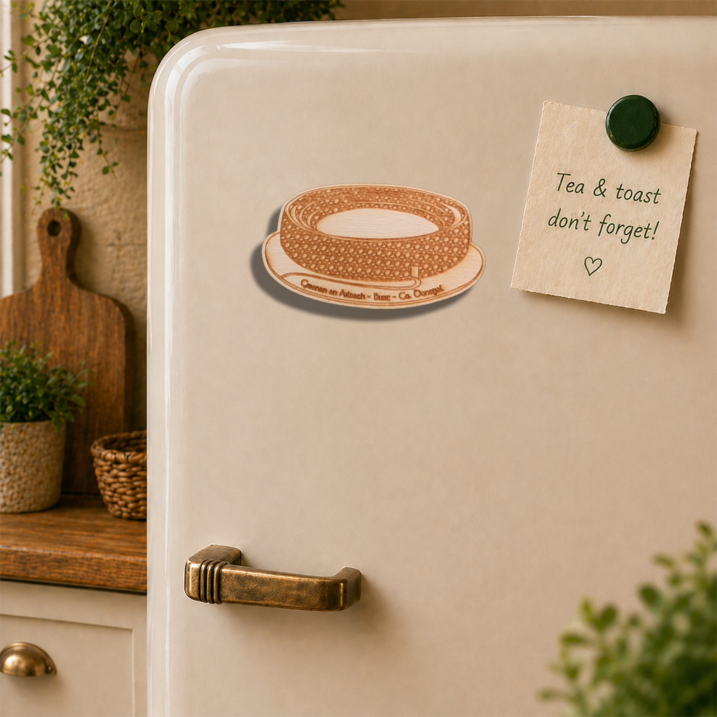 Grianán of Aileach Wooden Fridge Magnet
