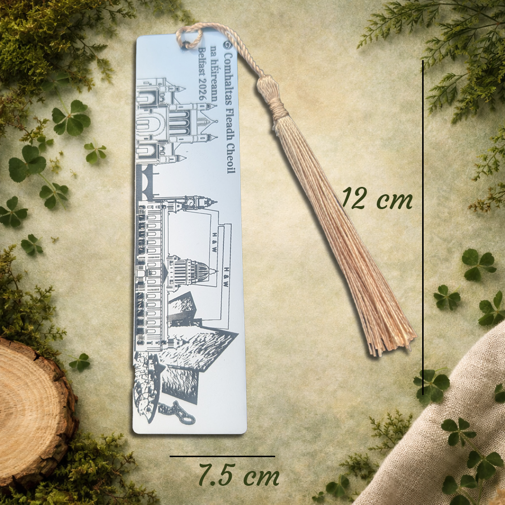 Personalised Belfast Fleadh Cheoil Bookmark