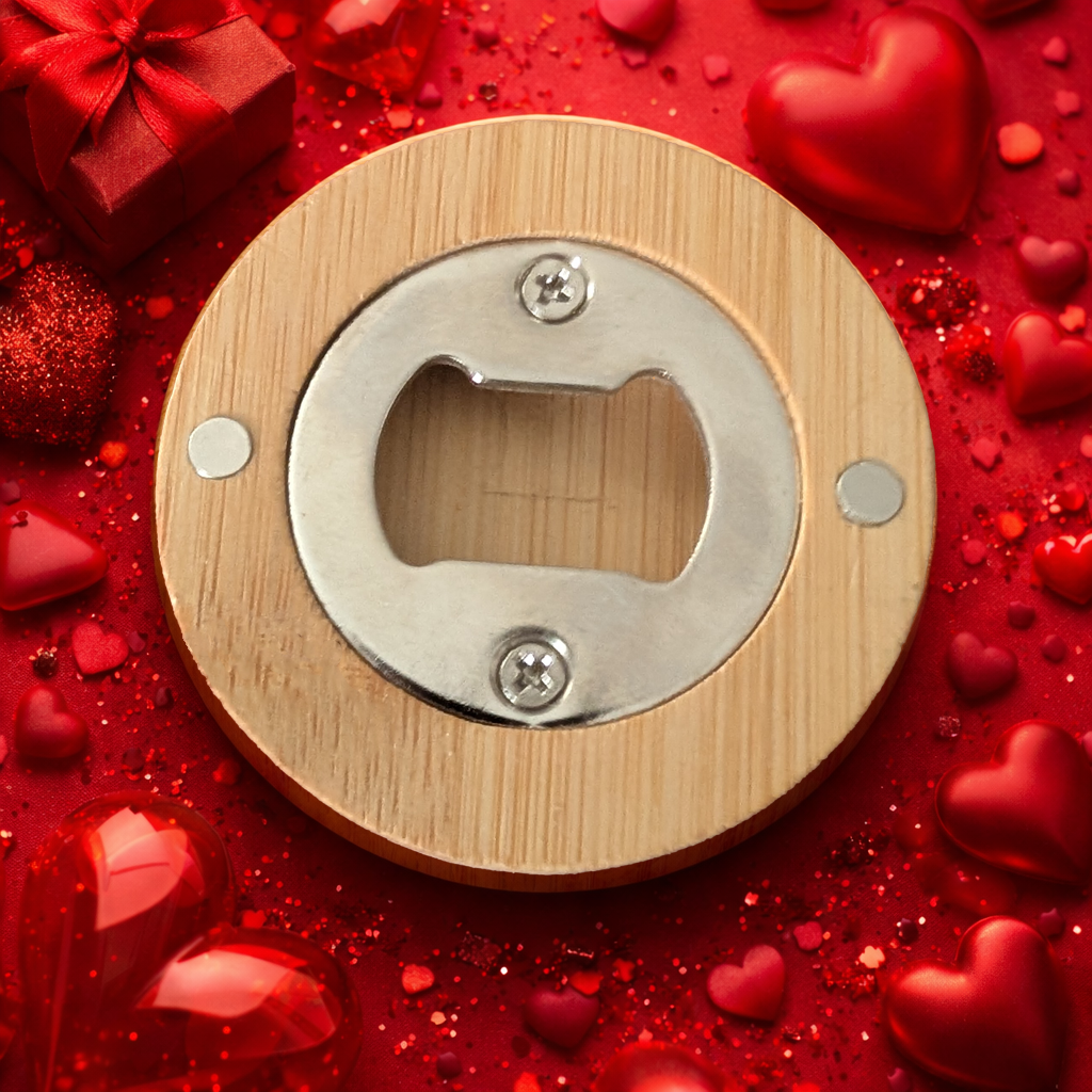 Personalised Round Bottle Opener