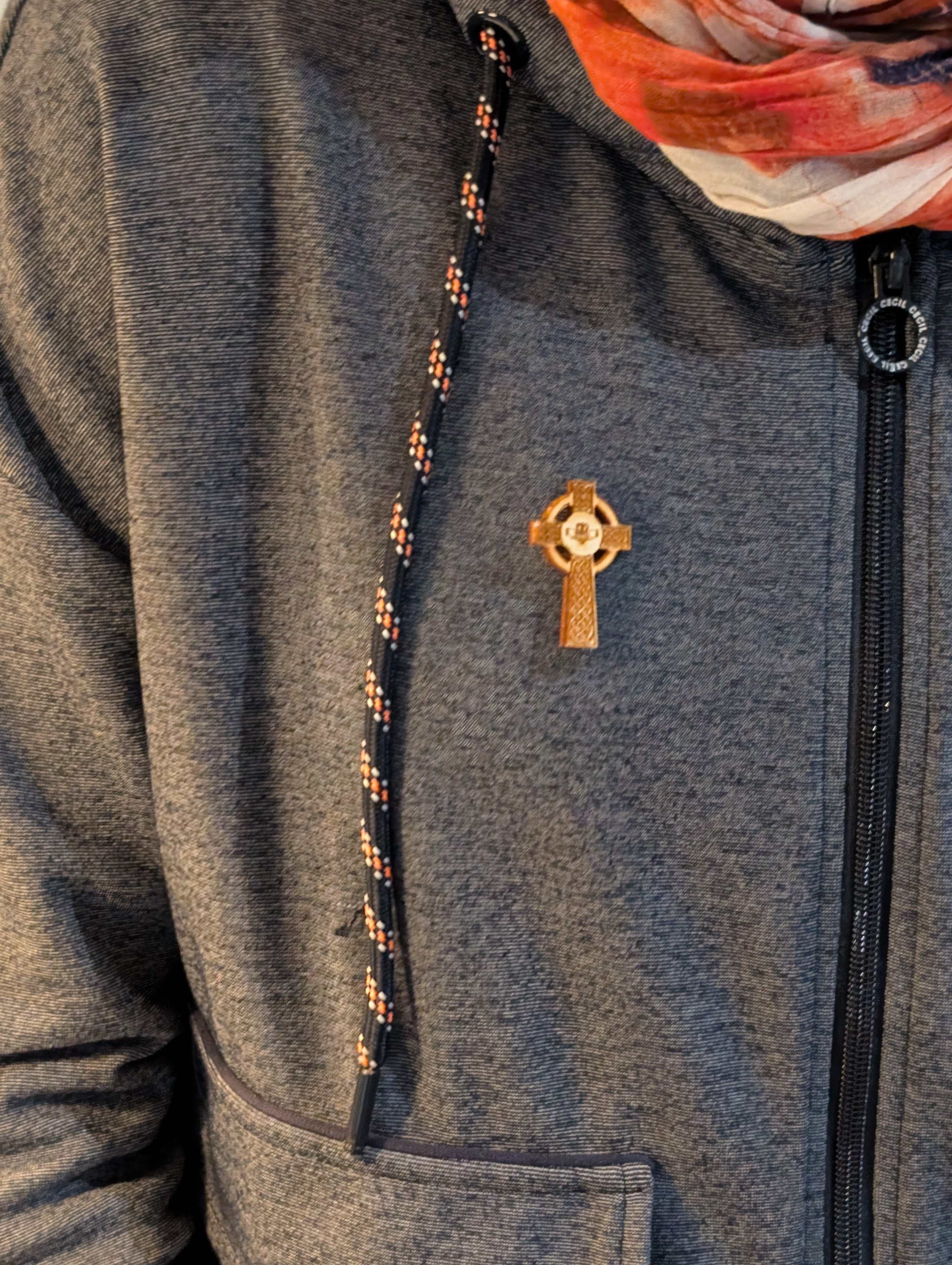 Celtic Claddagh Cross Pin Range