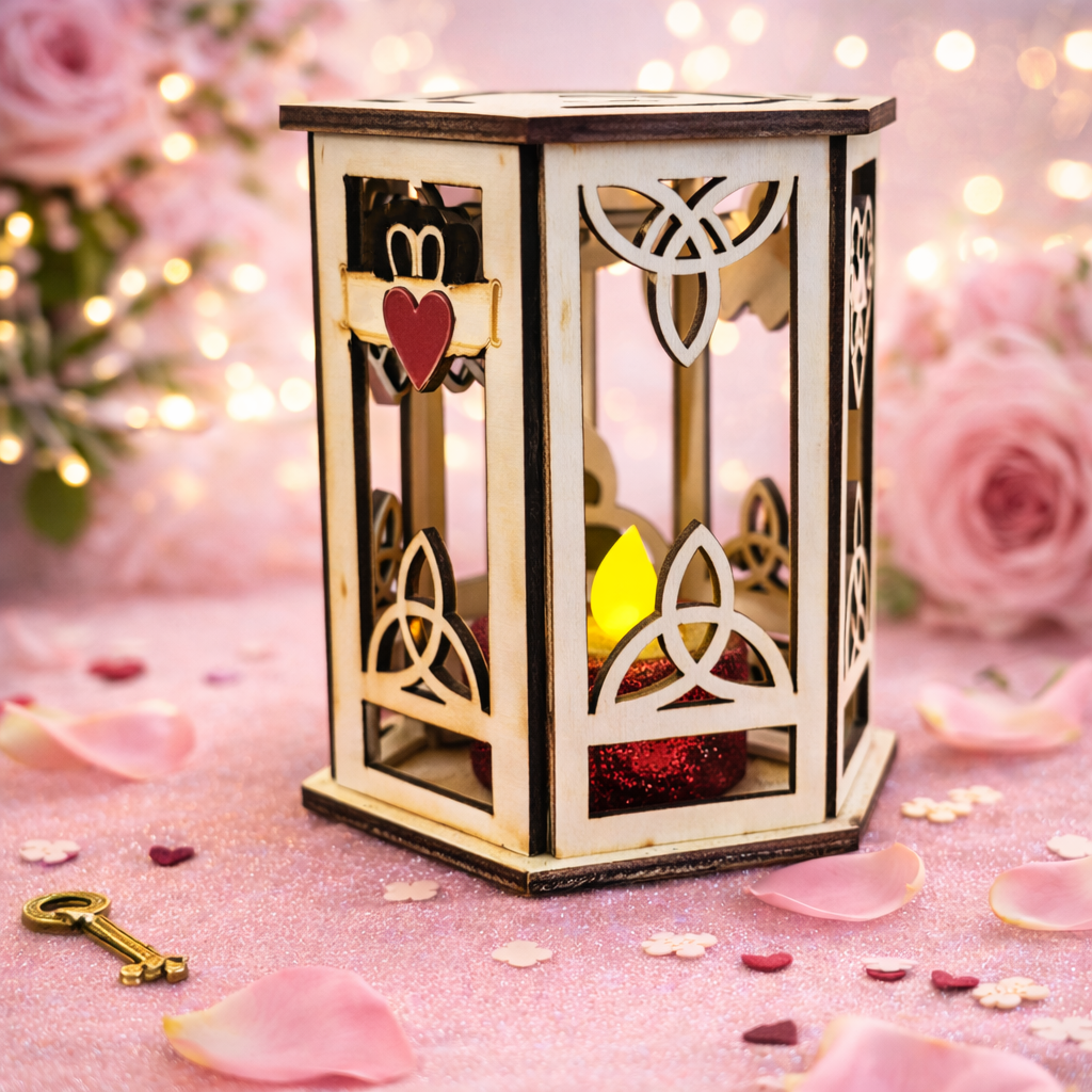 Celtic Valentines Lantern