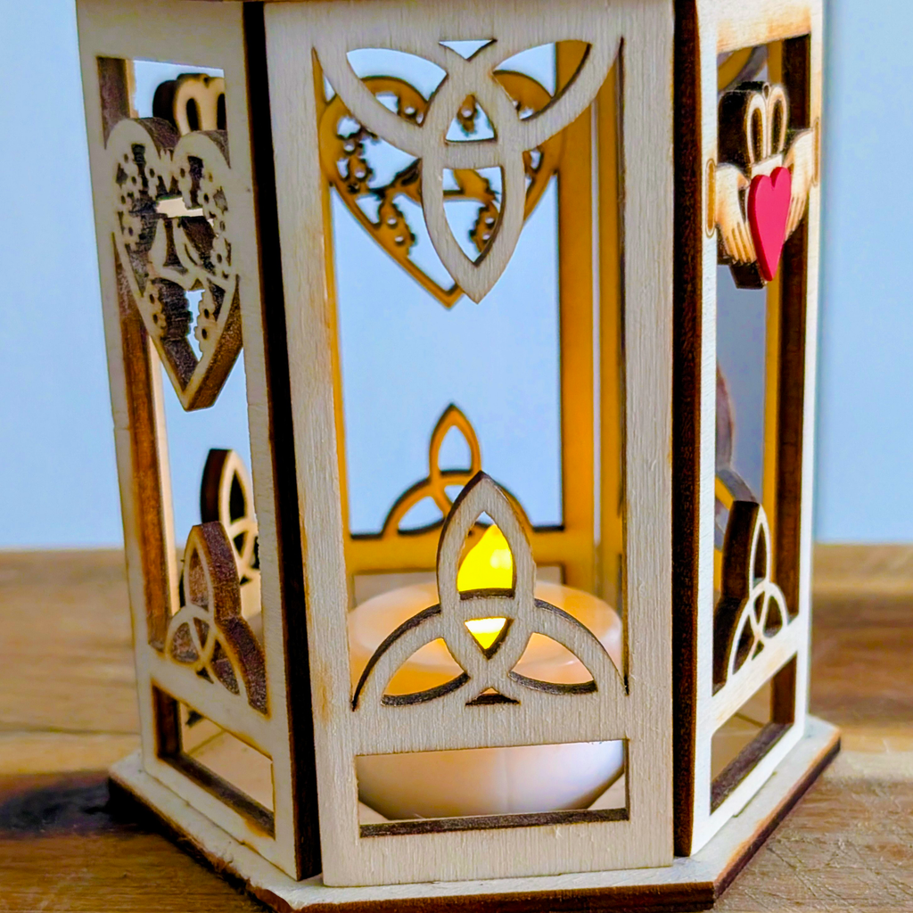 Celtic Valentines Lantern