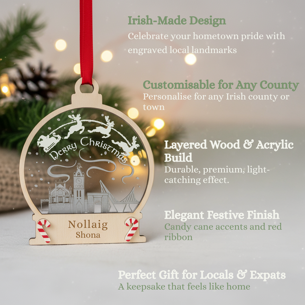 Your City Ornament – “Home for Christmas”