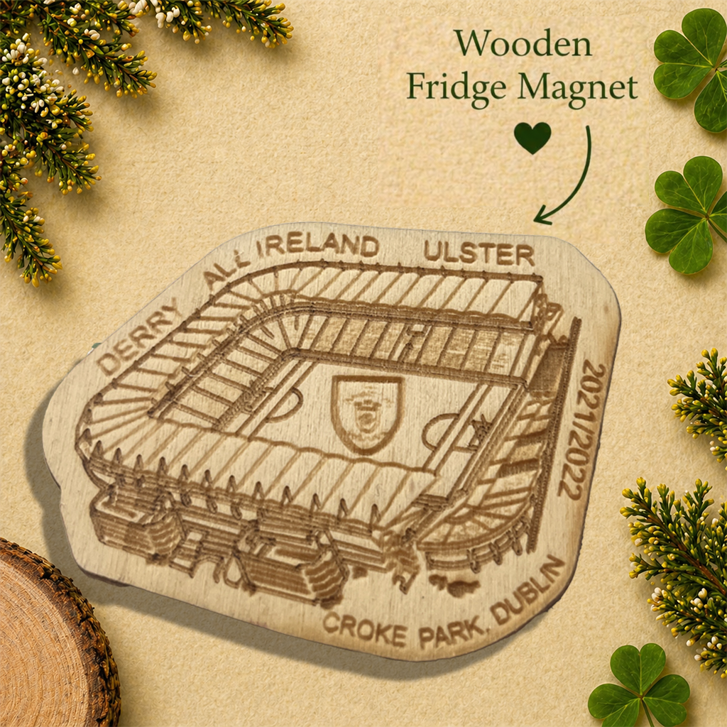 Croke Park Wooden Fridge Magnet