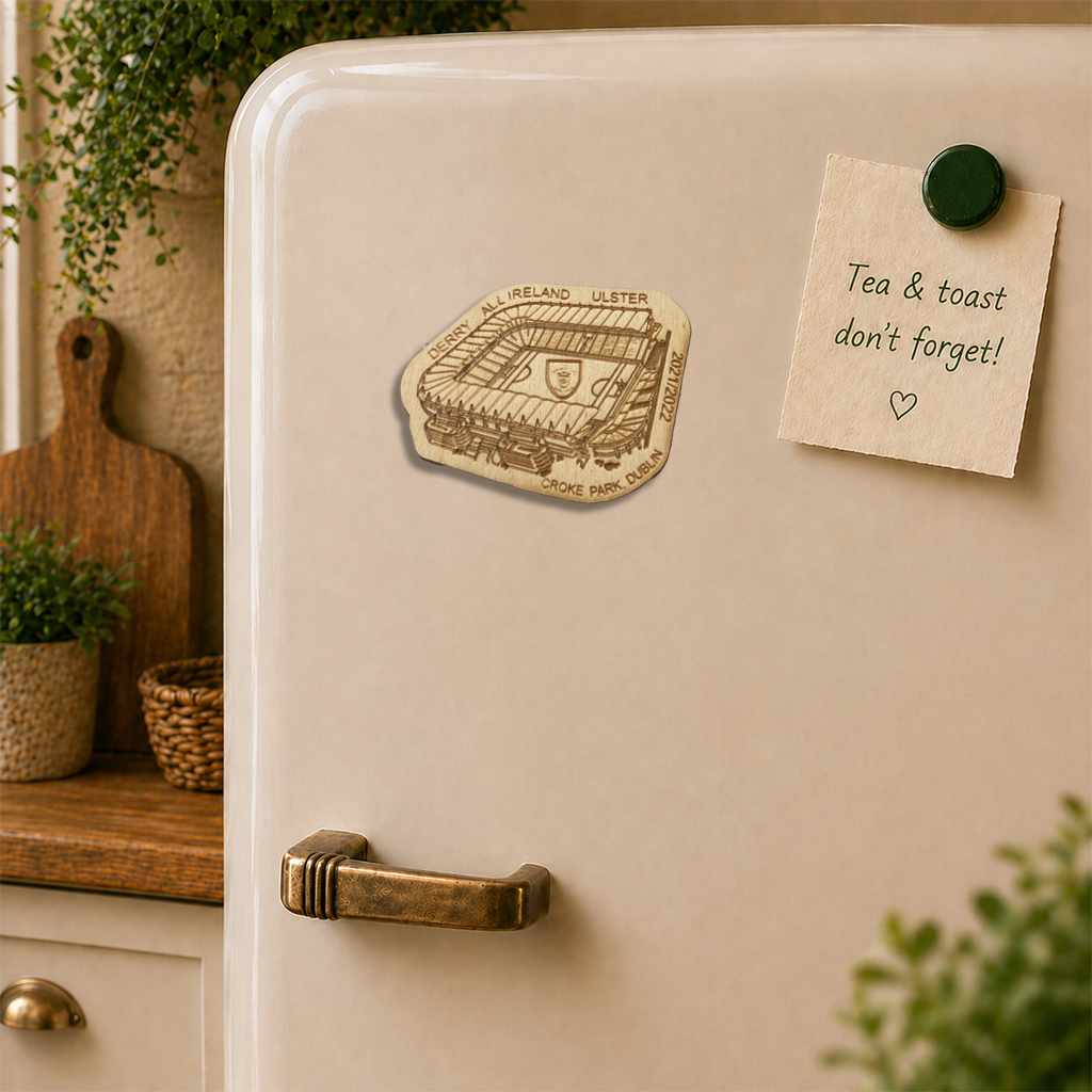 Croke Park Wooden Fridge Magnet