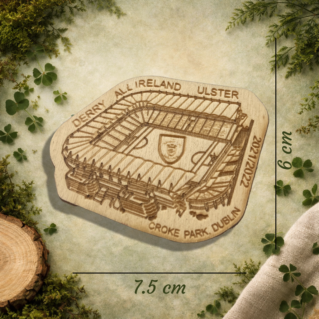 Croke Park Wooden Fridge Magnet