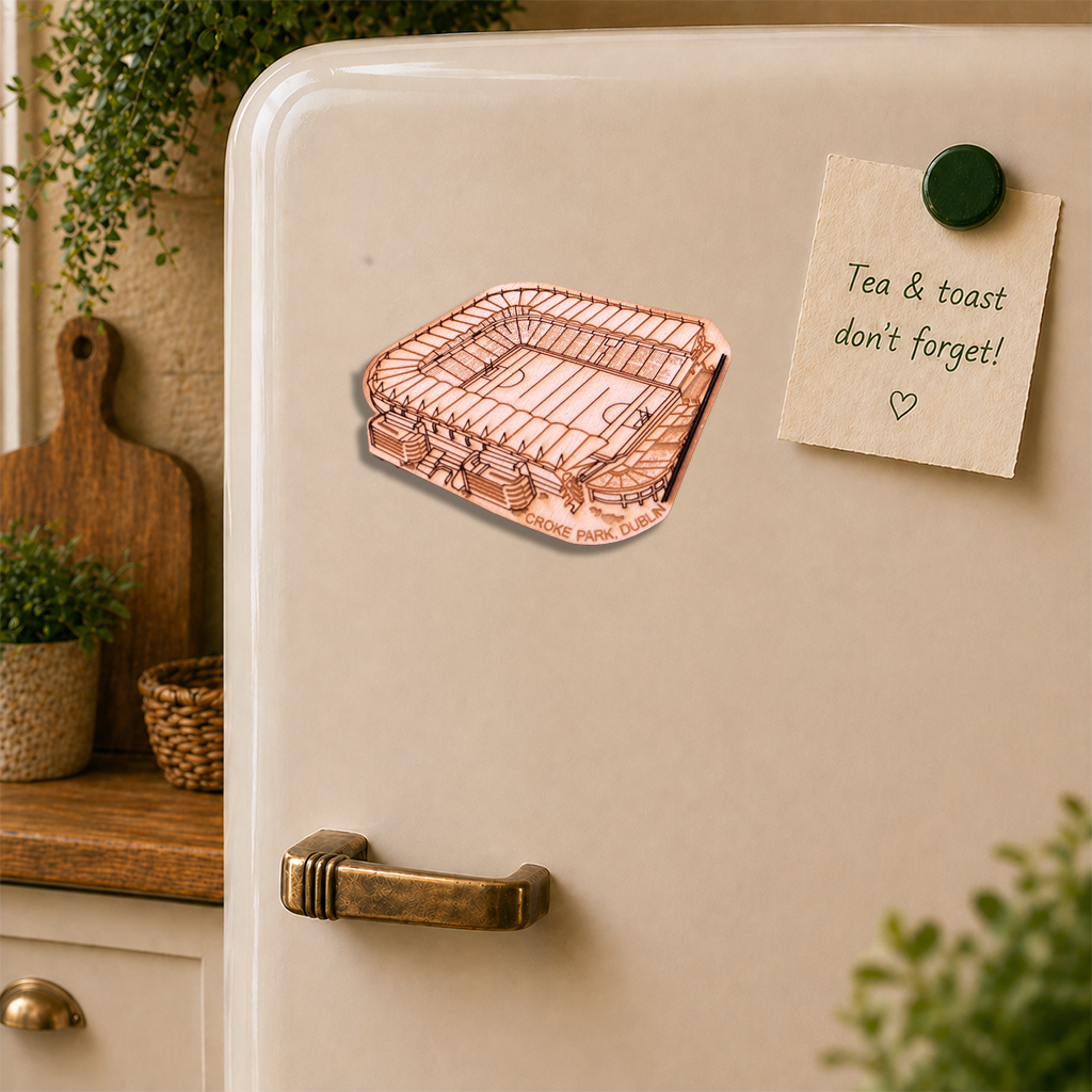 Croke Park Stadium Wooden Fridge Magnet
