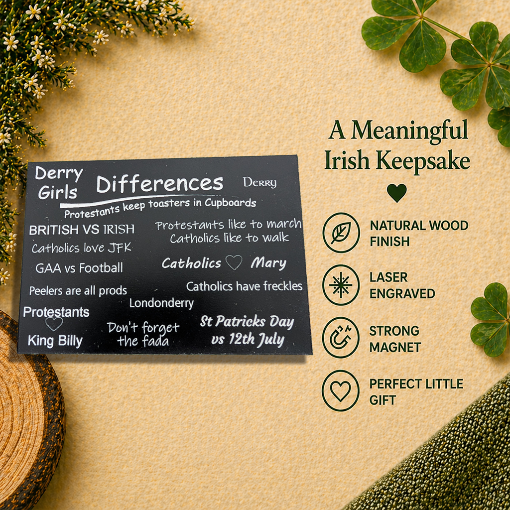 Derry Girls-Differences Fridge Magnet