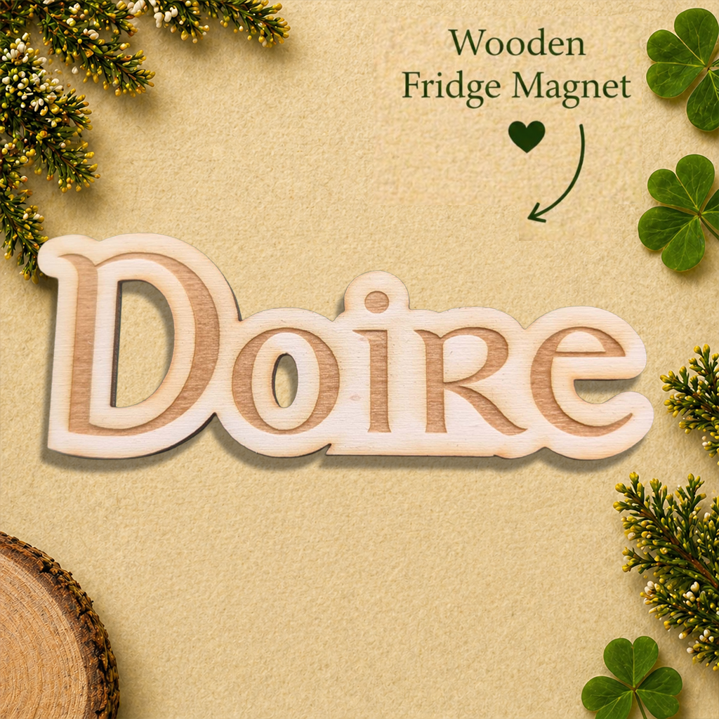 Doire Wooden Fridge Magnet