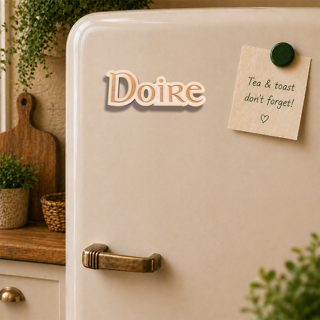 Doire Wooden Fridge Magnet