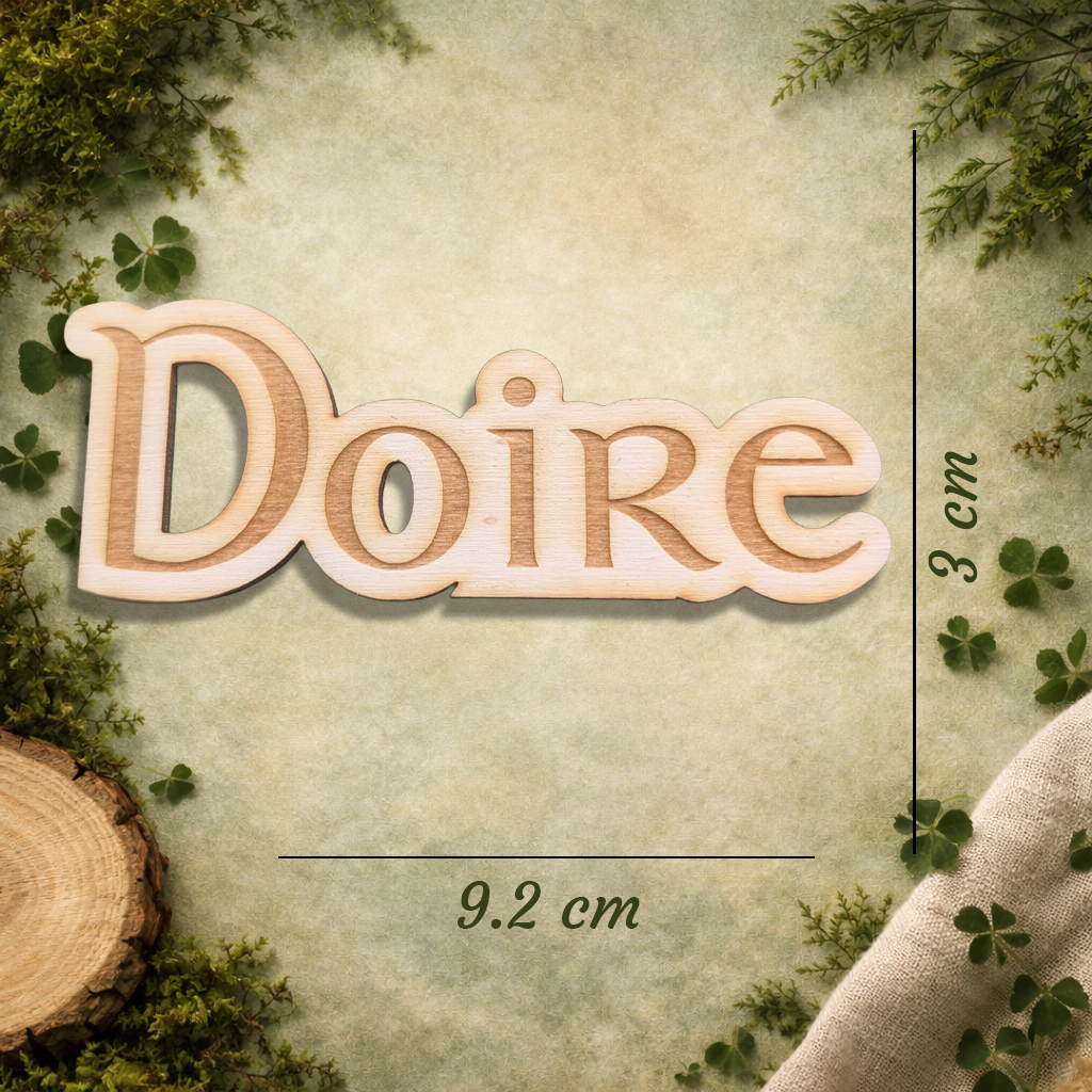 Doire Wooden Fridge Magnet