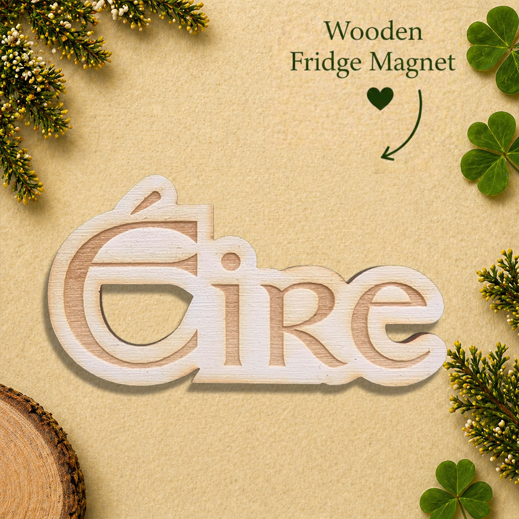 Éire Wooden Fridge Magnet