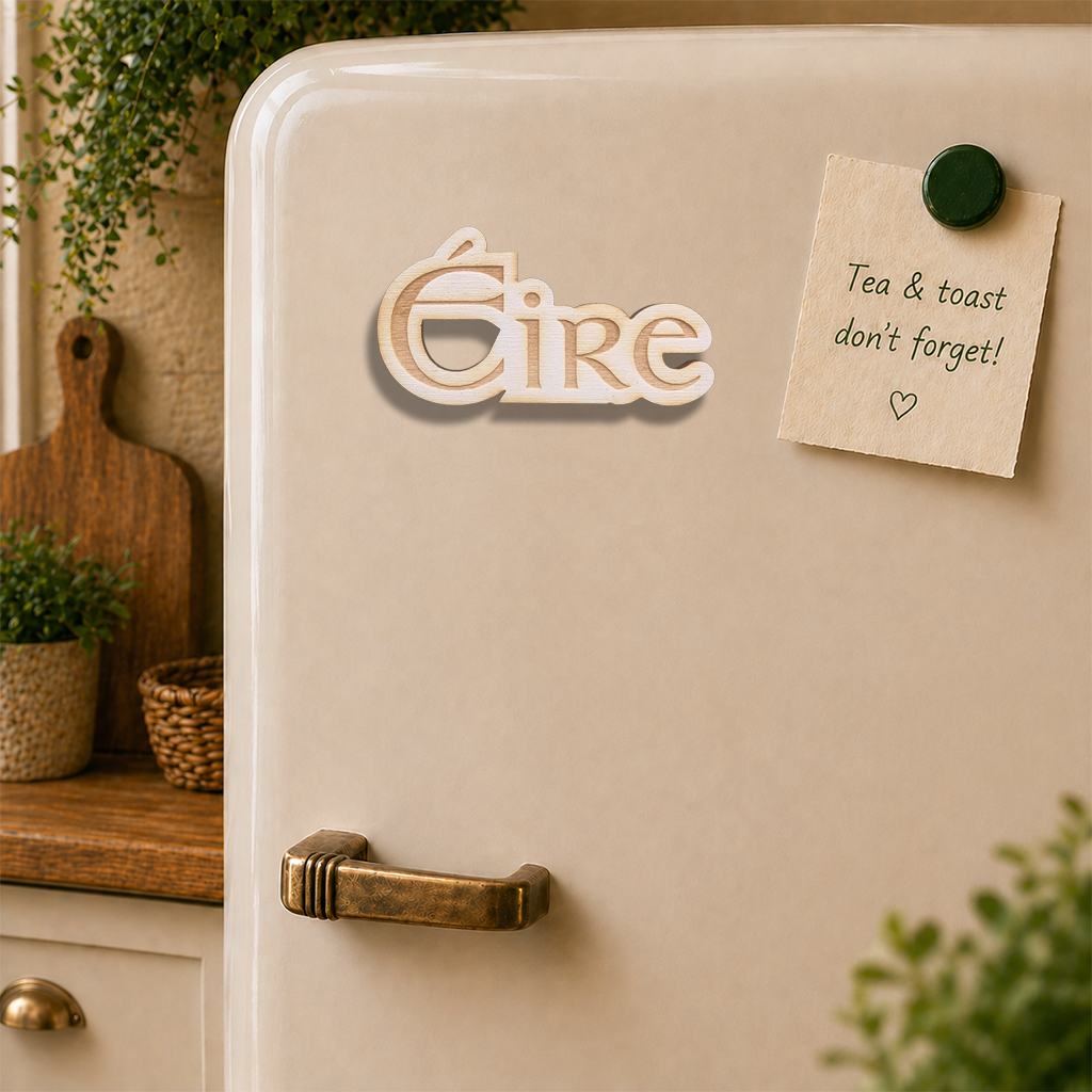 Éire Wooden Fridge Magnet