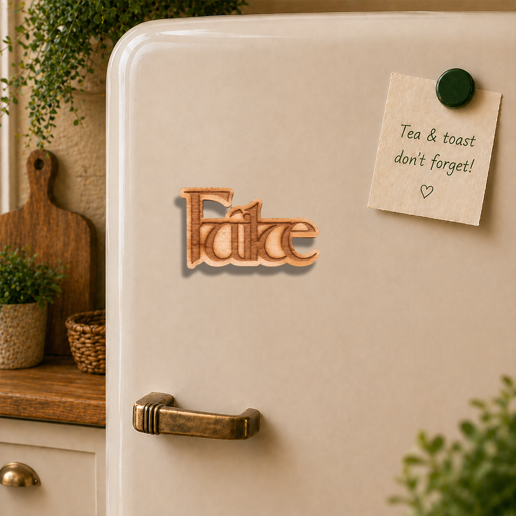 Fáilte Wooden Fridge Magnet
