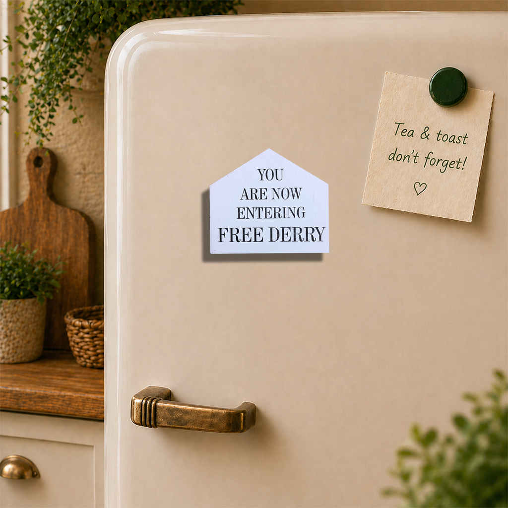 Free Derry Corner magnet