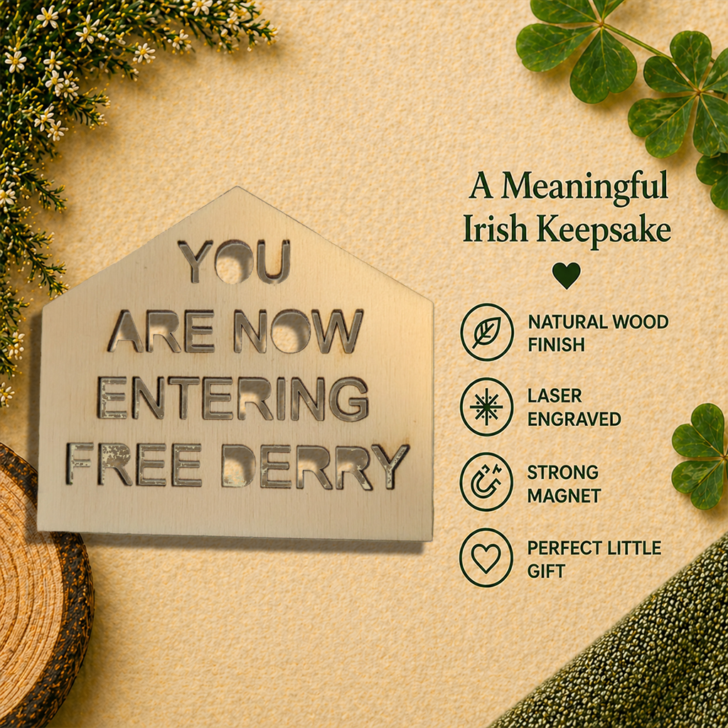 Free Derry Corner - Poplar Wood