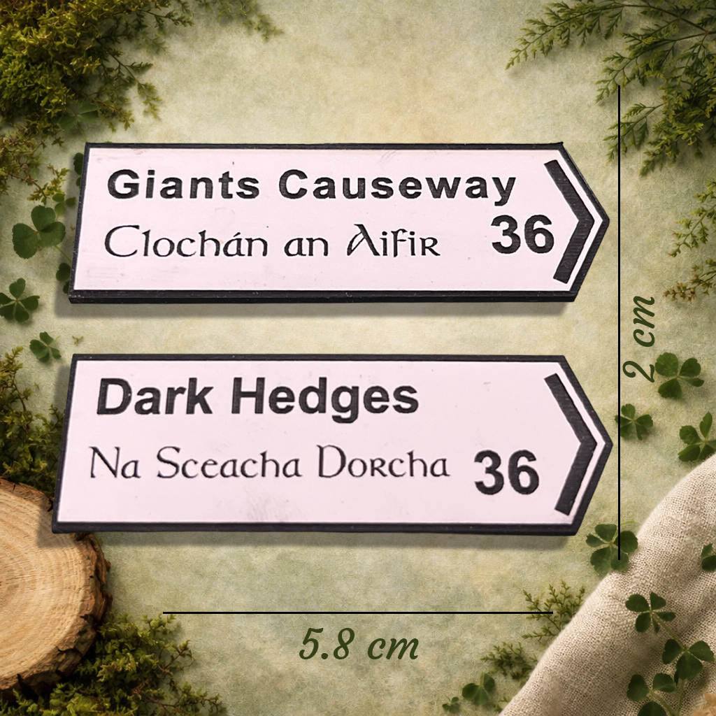Giant’s Causeway Road Sign Magnet