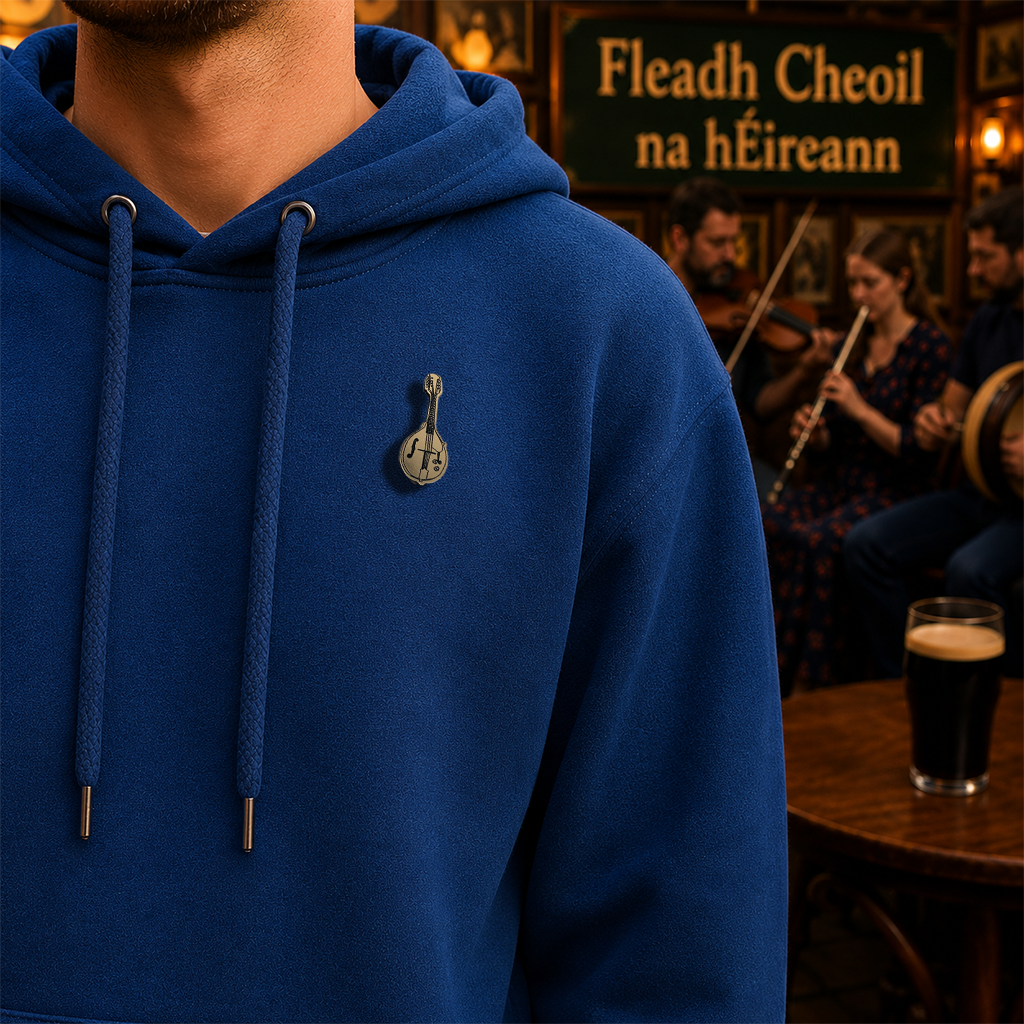 Viola Pin | Irish Music Lapel Pin