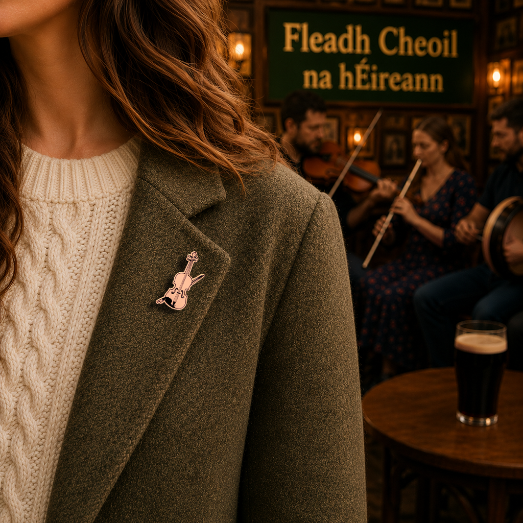 Fiddle Pin - Wear your Music