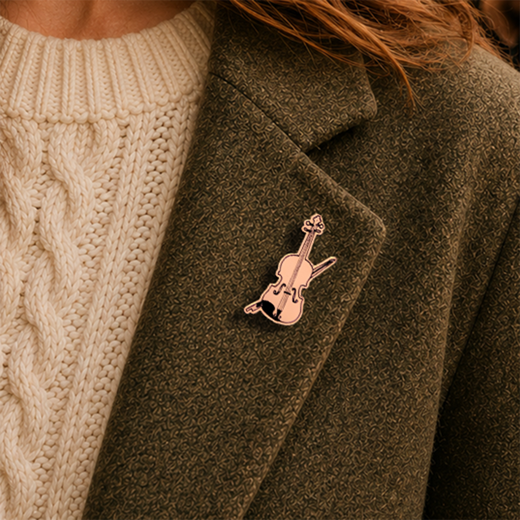 Fiddle Pin - Wear your Music