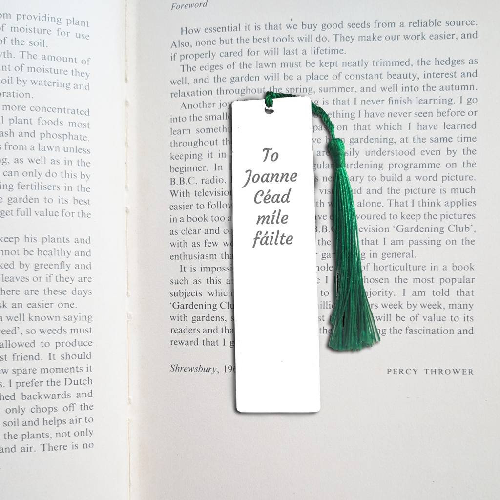 Personalised Comhaltas Fleadh Cheoil Belfast / Béal Feirste Bookmark